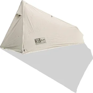 | Floorless Shelters with Stove Jack | Lightweight Ultralight Backpacking Hiking Camping Hunting Fishing Shelter | with Guy Lines & Stakes