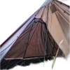| Floorless Shelters with Stove Jack | Lightweight Ultralight Backpacking Hiking Camping Hunting Fishing Shelter | with Guy Lines & Stakes