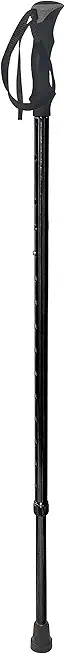 � New Super Sturdy Walking Support Staff � Rugged Adjustable Walking Stick for Seniors, Alpine Pole Users, Hikers, Indoors or Outdoors