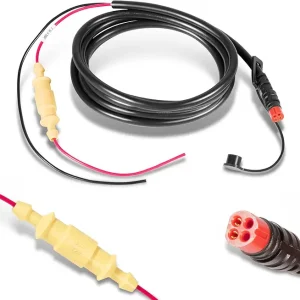 010-11678-10 Power Cable Compatible with Garmin Echo Series 100, 101, 150, 151, 151dv, 200, 201, 201dv, 300c, 301c, 301dv, 500c, 501c, 550c, 551c, 551dv