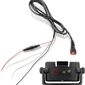 010-12445-00 Power/Data Cable Threaded 4-Pin Fits for Garmin echoMAP Chirp,ECHOMAP Plus UHD,GPSMAP,Panoptix