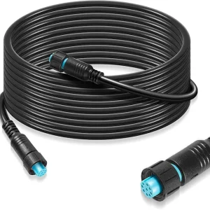 010-12528-01 Marine Network Cable with Small Connector - 6 m / 20ft. fit for GC 200 Marine IP Camera, for GLS 10, GMR Fantom 126/124/56/54, GXM 54/53, for Panoptix Live Scope System