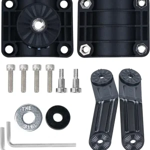 010-12970-00 Adjustable LiveScope LVS32 Transducer Pole Mount, Panoptix Perspective Mode Mount Kit, Trolling Motor Mount Compatible with Panoptix LiveScope LVS32 Transducer