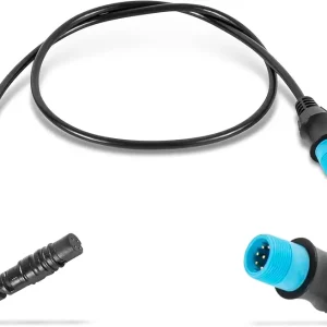 0101271900 Adapter, 8 Pin Transducer to 4 Pin Sounder Compatible with Garmin AIRMAR, ECHOMAP, ECHOMAP Plus, ECHOMAP UHD, ECHOMAP Ultra, Striker Chart Plotters Transducer and Fish Finder