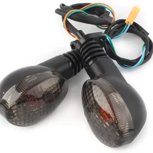 1 Pair Motorcycle LED Turn Signal Indicator Light Lamp Rear Blinker Lamp for KAWASAKI NINJA 250R 2008-2012 / KLX 250SF 2009-2010 / KLX250S 2009-2014 / VN 650 Vulcan S 2015-2017