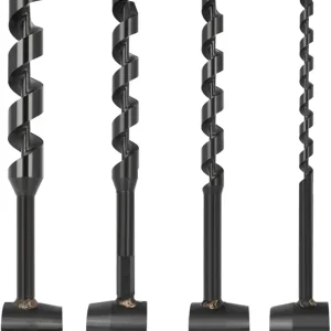 1 PCS Multipurpose Manual Survival Drill Bit, Scotch Eye Wood Auger Drill Bit for Camping, Bushcrafting, Outdoor, Hiking (0.39inch/10mm)