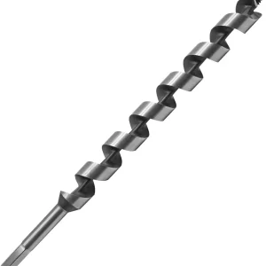 1" x 14" Wood Auger Drill Bit with 1/2 Inch Hex Shank Ship Auger Bit, Perfect for Soft & Hard Wood, Plastic, Drywall, PVC