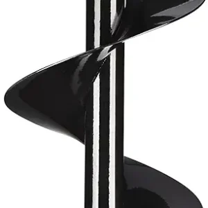 10" Earth Auger Drill Bit Bulb Planter Tool for Planting Flower Fence Post Garden Spiral Hole Digger Gardening DIY Projects