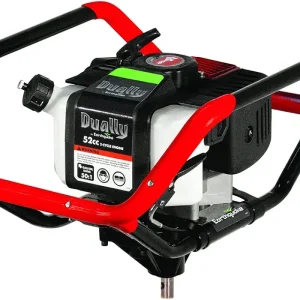 10310 Dually 1 or 2-Person Earth Auger Powerhead, 52cc 2-Cycle Viper Engine, Fits All Auger Bits 2�-10� Wide