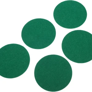 10Pcs Air Hockey Pusher Pads Felt Stickers for Air Hockey Tables Ice Hockey Game Accessories Durable Replacement Parts for Enhanced Gameplay