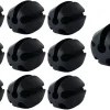 10Pcs Silicone Fishing Rod Holder Straps, 5 Hole Portable Fishing Rod Fixed Ball, Rubber Fishing Pole Clips Fly Fishing Accessories