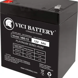 12V 5AH SLA Battery for ION Block Rocker Speaker Brand Product