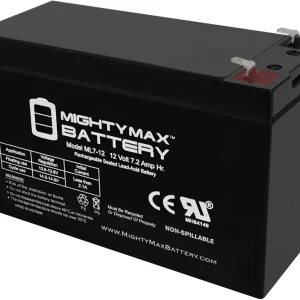 12V 7.2AH SLA Replacement Battery Compatible with Humminbird Ice 45 Flasher