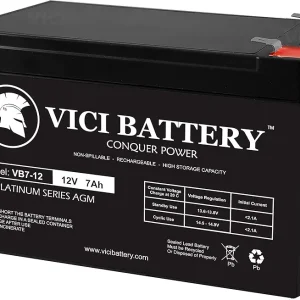 12V 7AH Battery for Vexilar IP1212 FL-12 Ice Pro Brand Product