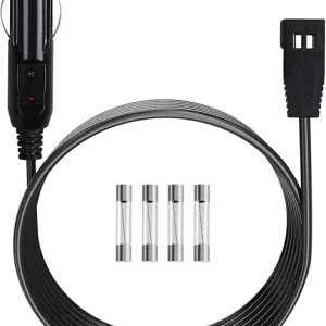 12V DC Power Cord 720105-1 for Replacing Fish Finder Helix Charger, Compatible with Humminbird PC, All ICE Helix & Flasher Models