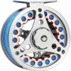 (1/2WT 3/4WT 5/6WT 7/8WT) Fly Reel with Line Combo Aluminum Alloy Large Arbor Fly Fishing Reels Weight Forward Fly Line with Braided Backing Taper Leader Pre-Tied