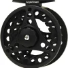 (1/2WT 3/4WT 5/6WT 7/8WT) Fly Reel with Line Combo Aluminum Alloy Large Arbor Fly Fishing Reels Weight Forward Fly Line with Braided Backing Taper Leader Pre-Tied