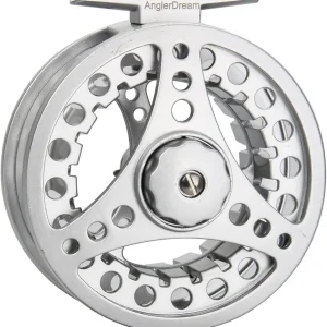 (1/2WT 3/4WT 5/6WT 7/8WT) Fly Reel with Line Combo Aluminum Alloy Large Arbor Fly Fishing Reels Weight Forward Fly Line with Braided Backing Taper Leader Pre-Tied