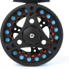 (1/2WT 3/4WT 5/6WT 7/8WT) Fly Reel with Line Combo Aluminum Alloy Large Arbor Fly Fishing Reels Weight Forward Fly Line with Braided Backing Taper Leader Pre-Tied
