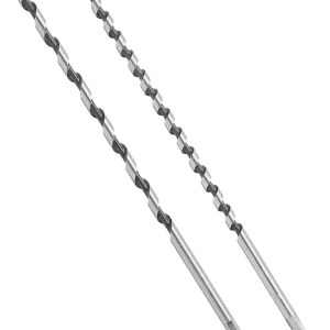 1/4 Inch Diameter Wood Auger Drill Bit, 9 Inch (23cm) Length Ship Auger Bit Wood Hole Cutter for Hardwood, Softwood - 2 Pack