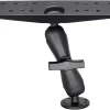 1.5" Ball Fish Finder Mount for 9" to 12" Large Fishfinder, Marine Electronic Depth Finder Mount with C Size Ball, Compatible with Garmin, Lowrance, Humminbird and More