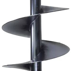 18" x 48" Auger Bit for Post Hole Digger, 2" Hex Connect, HD Steel, Digging Bit Only