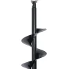 1900W Gas Powered Post Hole Digger with 52CC 2-Stroke Gasoline Engine Earth Auger W/Extension Rod and 3 Auger Drills(4"/ 6"/ 8"), Heavy Duty Power Head Post Hole Digger and Auger Petrol Drill Bit