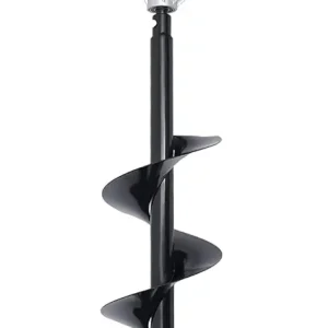 1900W Gas Powered Post Hole Digger with 52CC 2-Stroke Gasoline Engine Earth Auger W/Extension Rod and 3 Auger Drills(4"/ 6"/ 8"), Heavy Duty Power Head Post Hole Digger and Auger Petrol Drill Bit