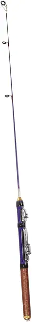1Pc Portable Ice Fishing Rod Lure Fishing Pole for Winter Use Compact and Practical Fishing Tool for Bass Walleye Perch and Panfish