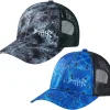 2 Pack Altimate Fishing Hunting Hat Mesh Back for Men Women Adjustable Baseball Trucker Cap Camo Blaze Orange