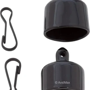 2 Pack Black Floatant Holder for Fly Fishing Tools