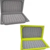 2 PC Fly Box Float Tackle Box Grip Foam Fly Fishing Tackle Boxes Fishing Storage 6X3.48X1.2inch (Grip foams)