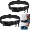 2 Pcs Belt Fishing Rod Holder Adjustable Wading Belt Fishing Waist Belt Rod Holder Fishing Pole Holster Fishing Accessories for Fly Fishing Bank