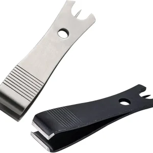 2 Pcs Fishing Line Cutter Nipper with Hook Eye Cleaner Pin Stainless Steel Scissors Cutting Tool Fishing Tool Fishing Line Cutter Nipper with Hook Eye Cleaner Pin Multi Functional Accessories