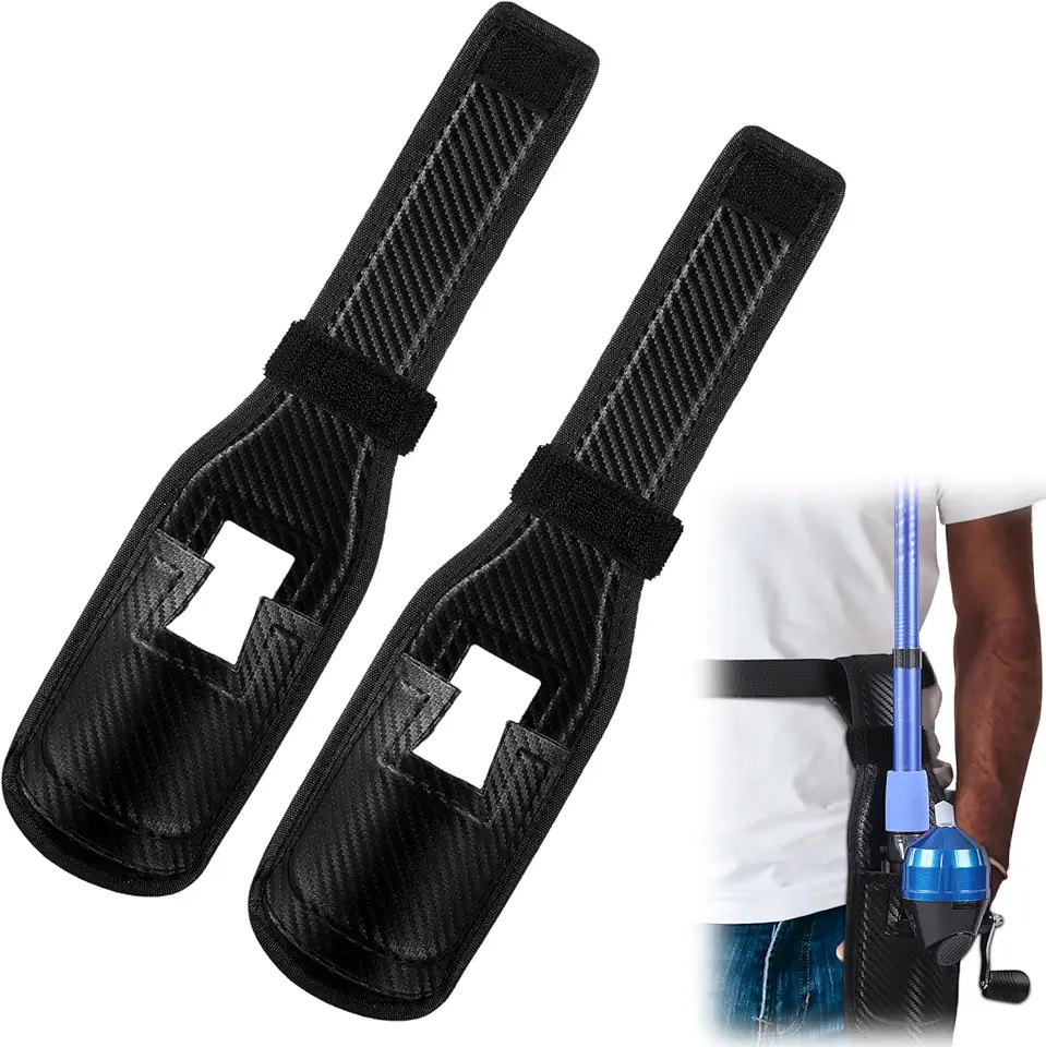 2 Pcs Fishing Rod Holder Fishing Rod Holster Fishing Pole Sleeve Fly Fishing Accessories for Fishing Belts