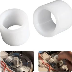 2 Pcs Ice Maker Bushing for GE Opal Nugget Ice Makers 1.0 & 2.0, Countertop Ice Maker Auger Bushing Fix Screeching Grinding Black Sludge (2 Versions Available) Select Opal Version: 9-Hole Extruder