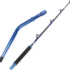 2-Piece Saltwater Offshore Heavy Bent/Straight Butt Trolling Rod Fishing Roller Rod Conventional Boat Deep Sea Fishing Pole (5'1"/5'6"/6'/6'6",30-50lb/50-80lb/80-120lb)