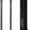 2 Telescoping Tarp Poles, Replacement Canopy Adjustable Aluminum Rods, Portable, Lightweight for Tent Fly, Awning, Outdoor Camping, Hiking, Backpacking