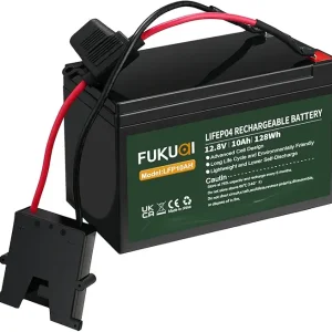 2000 Cycles Replacement Battery Compatible with Fisher-Price Power Wheels 12-Volt Battery, 12.8V 10Ah LiFePO4 Rechargeable Battery