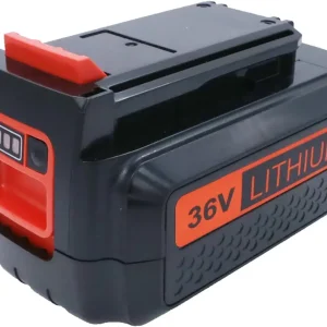2000mAh 36V Battery Fit for Black and Decker 36V Battery Replacement DC9360 36 Volt Battery LBX2040 LBXR2036 LBXR36 LBX1540 LBX2540.