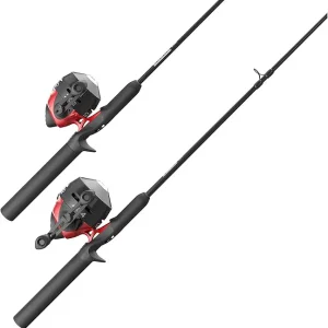 202 & 404 Spincast Reels and Fishing Rod Combos (2-Pack)
