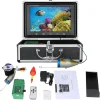 2024 Upgrade Underwater Fishing Camera 10" HD 1080P Ice Fishing Camera 15pcs White LEDs + 15pcs Infrared for Dark,Portable Ice Fishing Fish Finder for Sea, Lake, Boat, Ice Fishing(Size:15M)