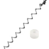 23 Inch Igniter Auger Shaft Screw, Auger Replacement with Bushing Auger Motor Push Rod/Shaft BBQ Grill Part Accessories for Pit Boss Series