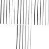 24 Pcs Lure Rod Carbon Rod Fishing Pole Accessories Fishing Rod Eyelet Repair Kit Fishing Rod Repair Supplies Baitcasting Fishing Sticks Fishing Rod Tip Repair Kit Carbon Fiber