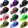 24Pcs Rod Sock Fishing Rods Sleeve Braided Mesh Rods Protector Gloves Pole Cover Tools for Fly Fish Rod, Casting Fish Rod, Sea Fishing Rod