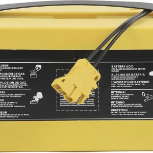 24V 12Ah Battery for Peg Perego 24 Volt for Sportsman 850 Lime IGOD0533 / for Polaris Ranger RZR Green Shadow IGOD0534NA Children Ride on Car Yellow Battery