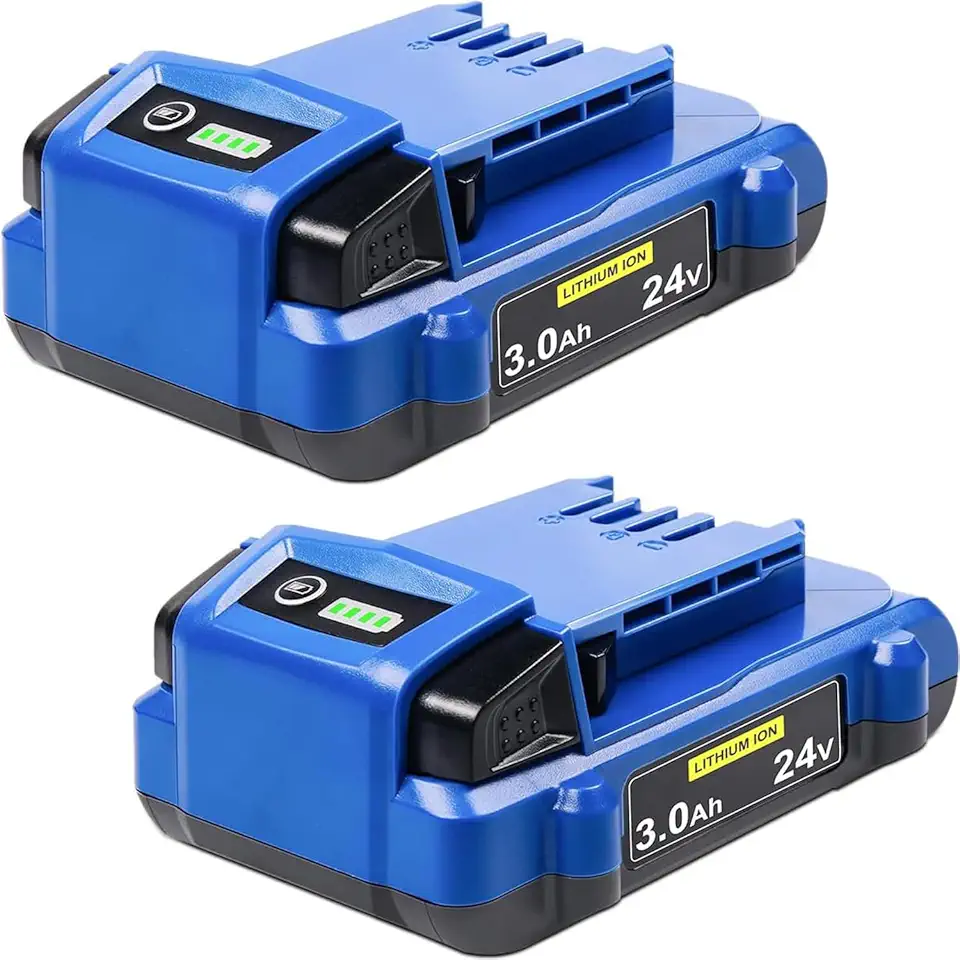 24V 3.0Ah Replacement for Kobalt 24V Battery Max KB624-03 KB524-03 KB424-03 KB224-03 KB124-03 Lithium Ion Cordless Tools High Capacity Battery 2 Packs