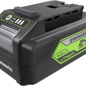 24V 4.0Ah Lithium-Ion Battery (Genuine Greenworks Battery/ 125+ Compatible Tools)