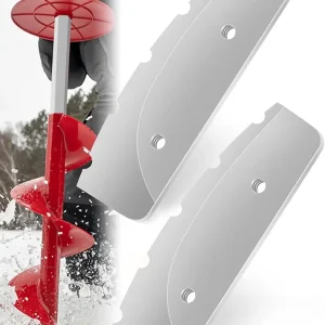 28340 Ice Auger Blades 8 inch for ES-kimo Augers (Not Including Bolts Nuts) Sharp,Durable, and Easy to Install
