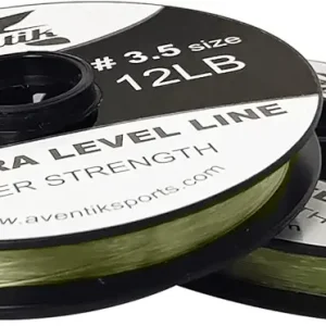 2PC- Aventik 100% Pure Fluorocarbon Fishing Line High Strength Abrasion-Resistant Fast Sinking Invisible Sensitivity Saltwater& Freshwater Leader Line